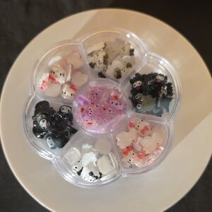 Kitty Acrylic Nail Art Decorations